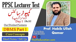 PPSC Lecturer Computer Science Preparation Fast Session